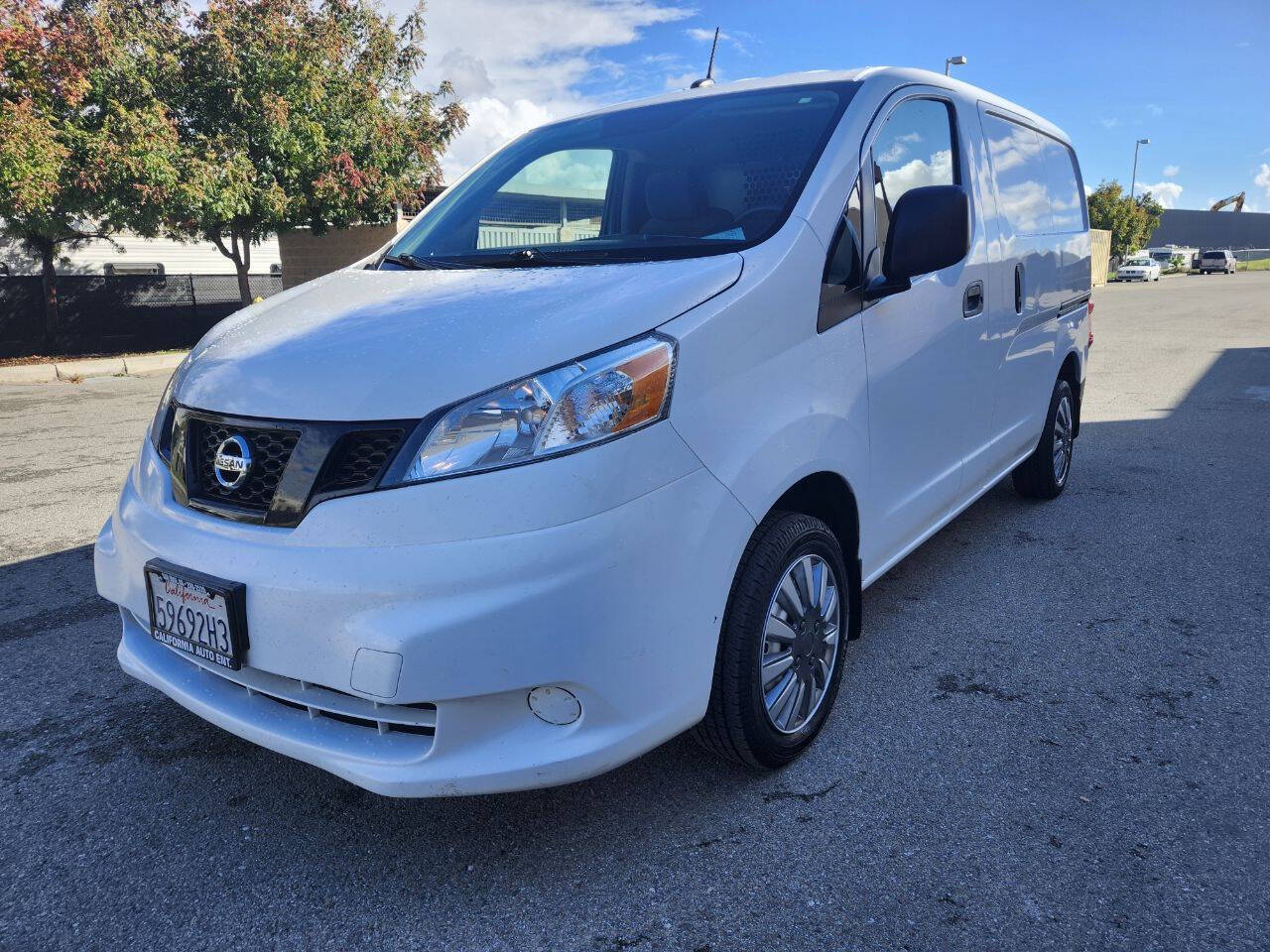 White 2021 Nissan NV200 S 4dr Cargo Mini-Van 1