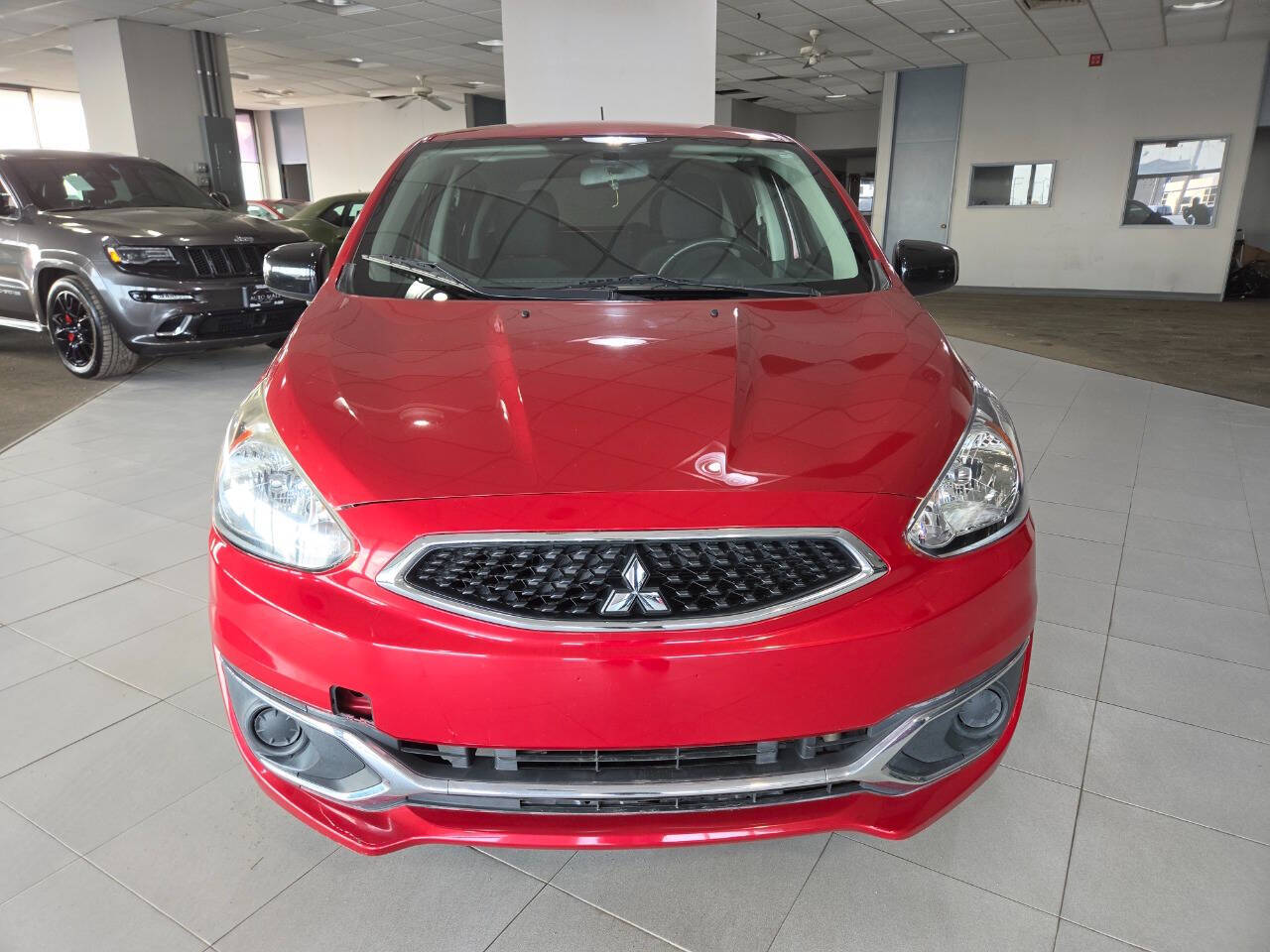 Red 2020 Mitsubishi Mirage LE LE 4dr Hatchback 2