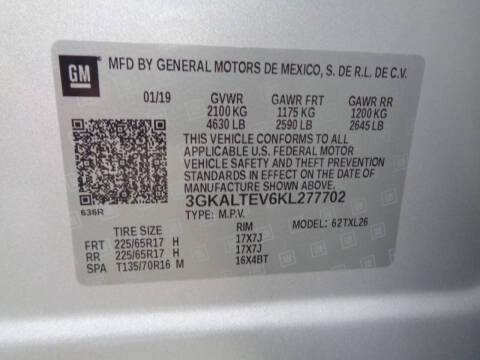 2019 GMC Terrain SLE