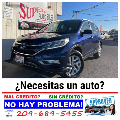 2015 Honda CR-V for sale at Super Auto Sales Modesto in Modesto, CA