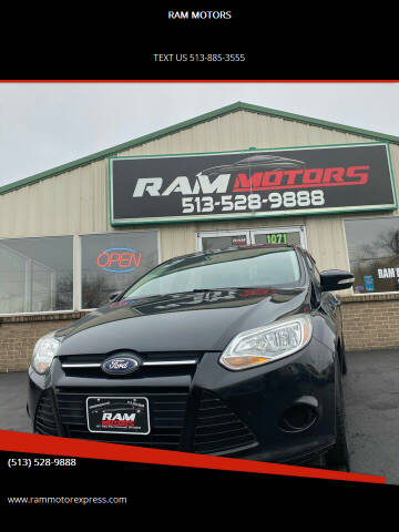 2014 Ford Focus for sale at RAM MOTORS in Cincinnati OH