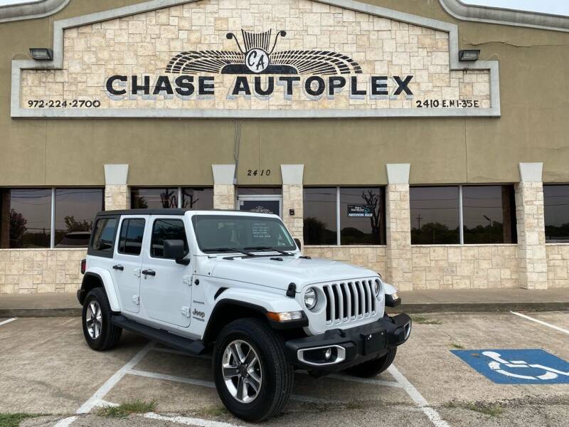 2021 Jeep Wrangler Unlimited for sale at CHASE AUTOPLEX in Lancaster TX