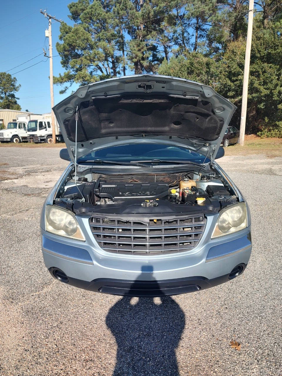 Silver 2005 Chrysler Pacifica Touring Touring 4dr Wagon 8