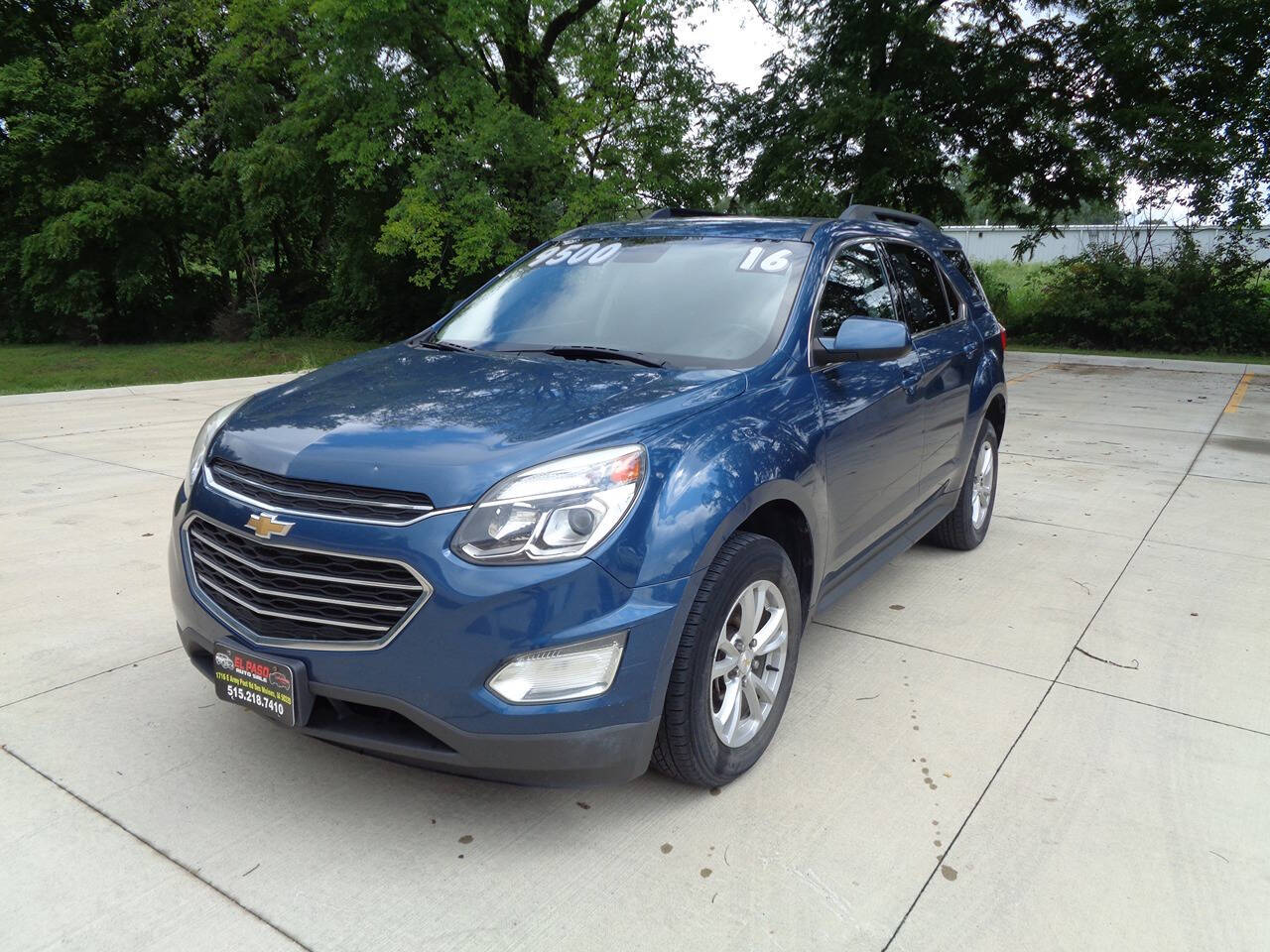 2016 Chevrolet Equinox for sale at El Paso Auto Sale in Des Moines, IA