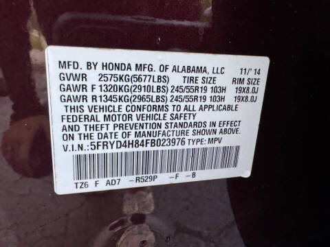 2015 Acura MDX SH-AWD w/Advance w/RES