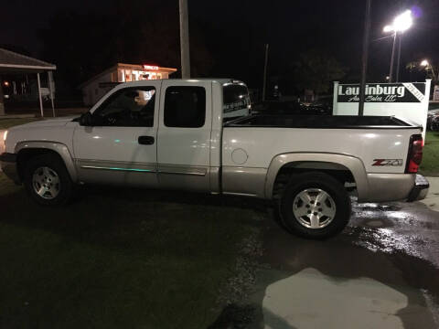 2005 Chevrolet Silverado 1500 for sale at LAURINBURG AUTO SALES in Laurinburg NC