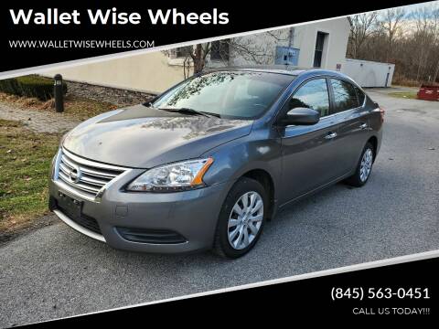 2015 Nissan Sentra for sale at Wallet Wise Wheels in Montgomery NY