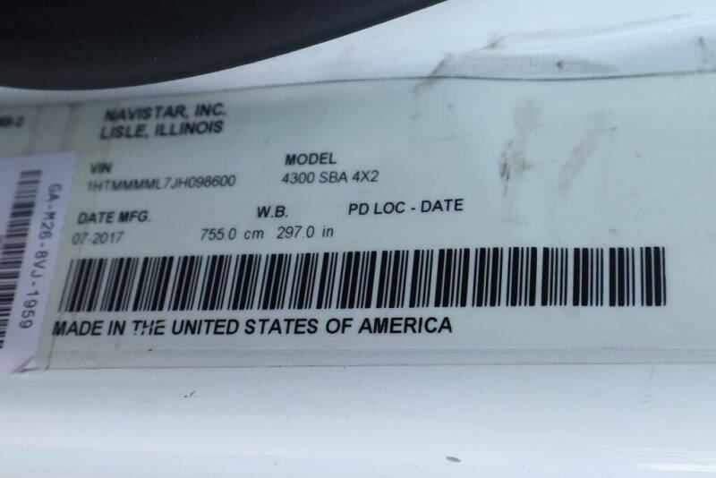 2018 International DuraStar 4300