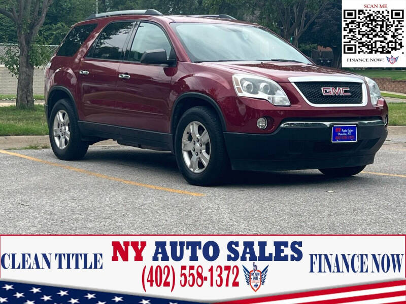 2011 GMC Acadia for sale at NY AUTO SALES in Omaha NE