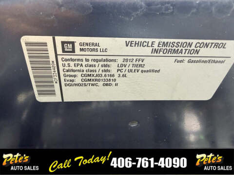 2012 Buick LaCrosse Leather