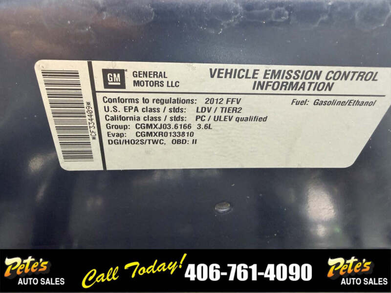 2012 Buick LaCrosse Leather