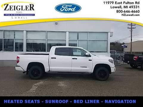 2021 Toyota Tundra for sale at Zeigler Ford of Plainwell- Jeff Bishop in Plainwell MI