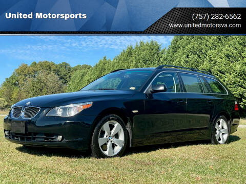 2007 BMW 5 Series for sale at United Motorsports in Virginia Beach VA