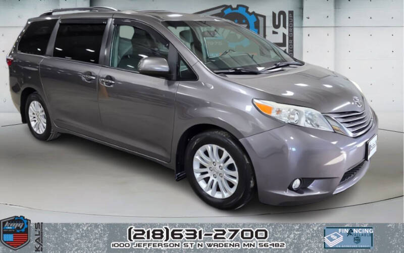 2017 Toyota Sienna for sale at Kal's Motor Group Wadena in Wadena MN