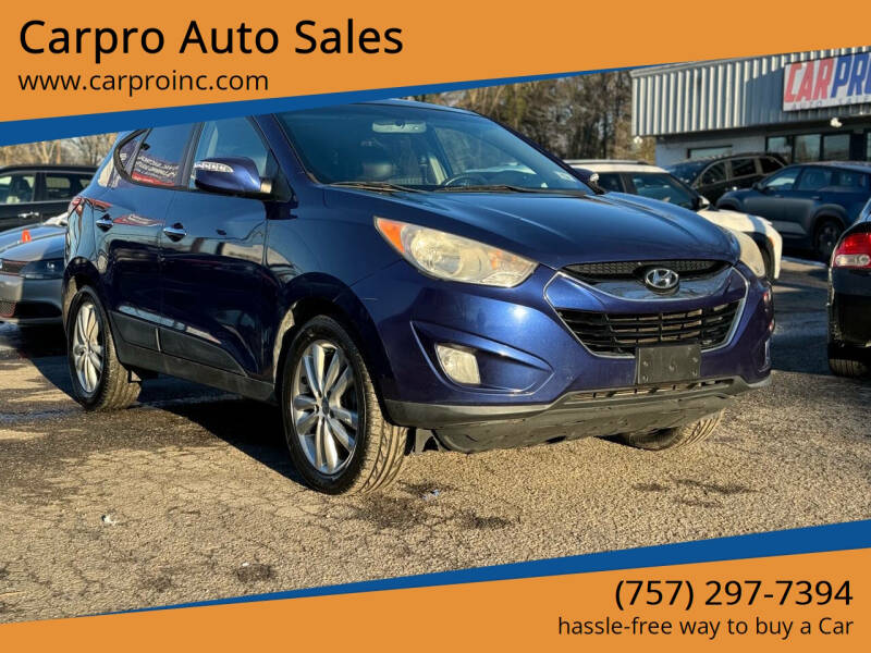 2013 Hyundai Tucson for sale at Carpro Auto Sales in Chesapeake VA