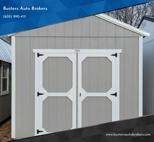 2023 Old Hickory Building 10 X 20 Utility W/8FT for sale at Busters Auto Brokers in Mitchell SD