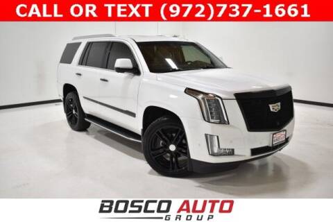 2018 Cadillac Escalade for sale at Bosco Auto Group in Flower Mound TX