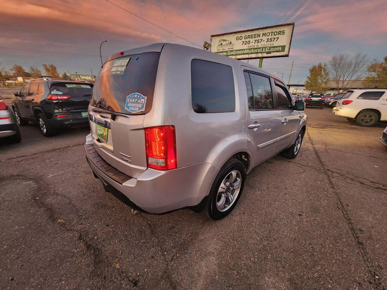 2015 Honda Pilot for sale at GO GREEN MOTORS in Lakewood, CO