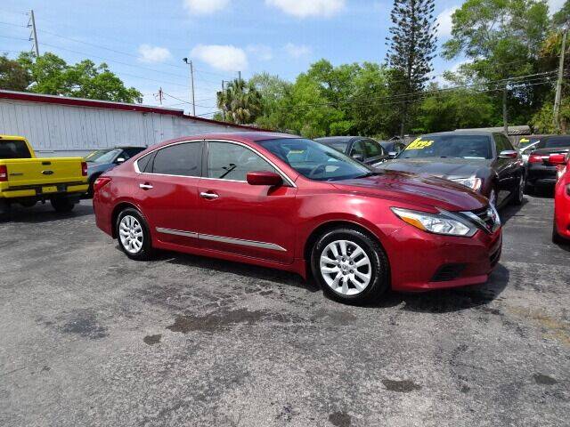 2016 Nissan Altima for sale at DONNY MILLS AUTO SALES in Largo FL