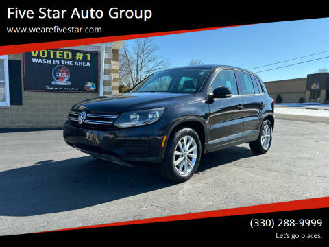 2014 Volkswagen Tiguan for sale at Five Star Auto Group in North Canton OH