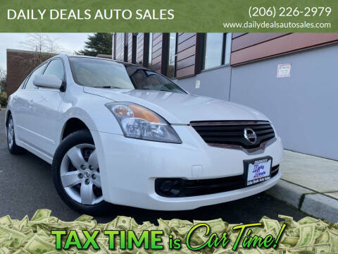 2008 Nissan Altima for sale at DAILY DEALS AUTO SALES in Seattle WA