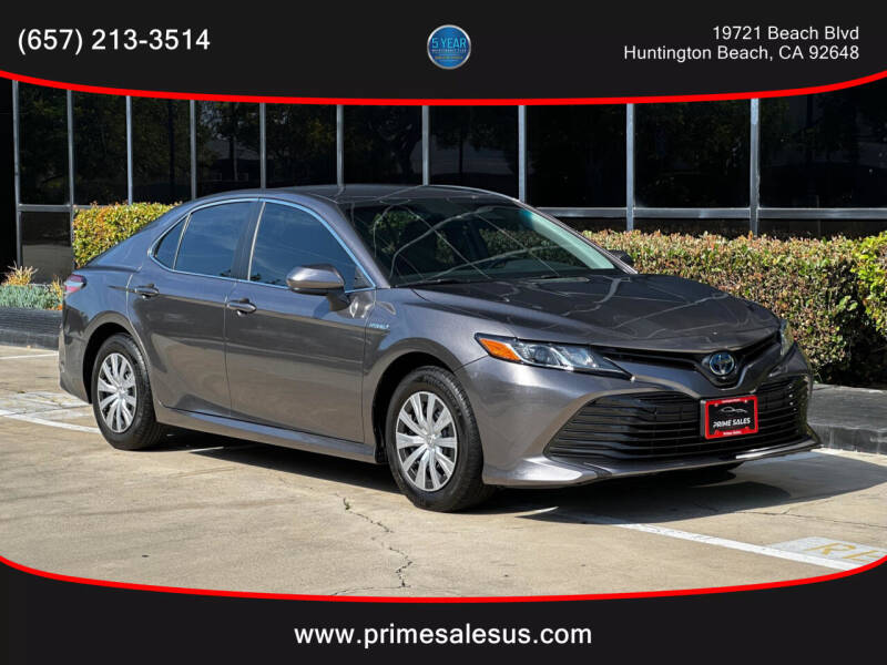2018 Toyota Camry Hybrid for sale at Prime Sales in Huntington Beach CA