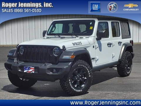 2020 Jeep Wrangler Unlimited for sale at ROGER JENNINGS INC in Hillsboro IL