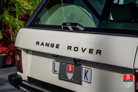 1985 Land Rover Range Rover