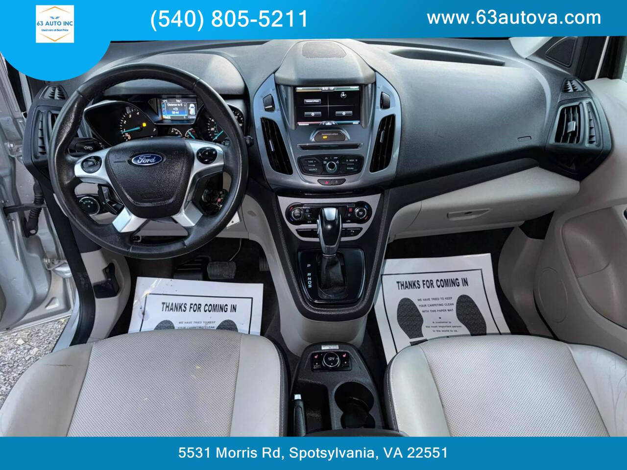 2014 Ford Transit Connect for sale at 63 Auto Inc in Spotsylvania, VA