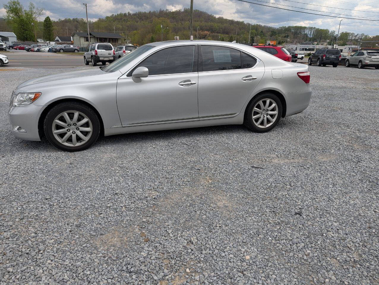 Silver 2009 Lexus LS 460 Base AWD 4dr Sedan 1