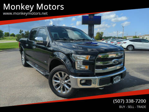 2016 Ford F-150 for sale at Monkey Motors in Faribault MN