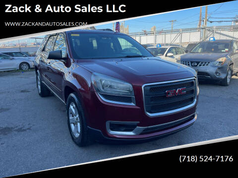 2015 GMC Acadia for sale at Zack & Auto Sales LLC in Staten Island NY