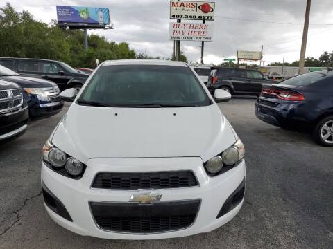 2012 Chevrolet Sonic for sale at Mars auto trade llc in Kissimmee FL