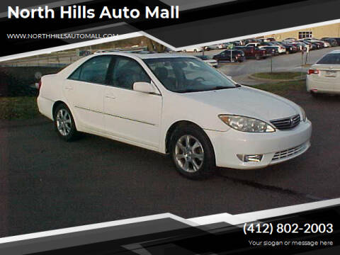 2005 Toyota Camry for sale at North Hills Auto Mall in Pittsburgh PA