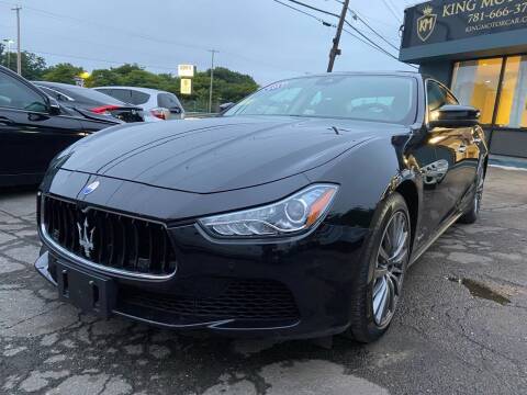 2017 Maserati Ghibli for sale at King Motor Cars in Saugus MA