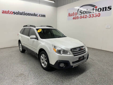 2013 Subaru Outback for sale at Auto Solutions in Warr Acres OK