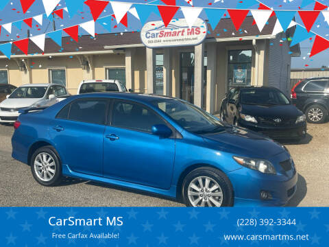 2010 Toyota Corolla for sale at CarSmart MS in Diberville MS