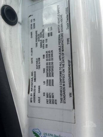 2019 International LT625