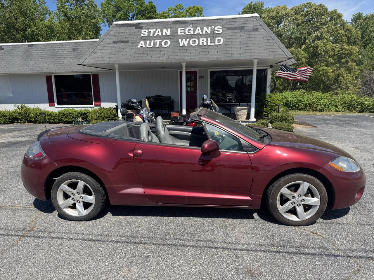 Red 2007 Mitsubishi Eclipse Spyder GS Convertible GS 2dr Convertible (2.4L I4 4A) 1