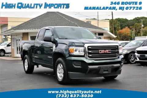 2016 GMC Canyon for sale at High Quality Imports in Manalapan NJ