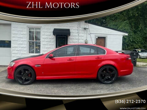 2008 Pontiac G8 for sale at ZHL Motors in House Springs MO
