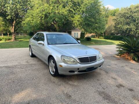 2002 Mercedes-Benz S-Class for sale at CARWIN MOTORS in Katy TX
