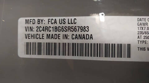 2025 Chrysler Pacifica Select