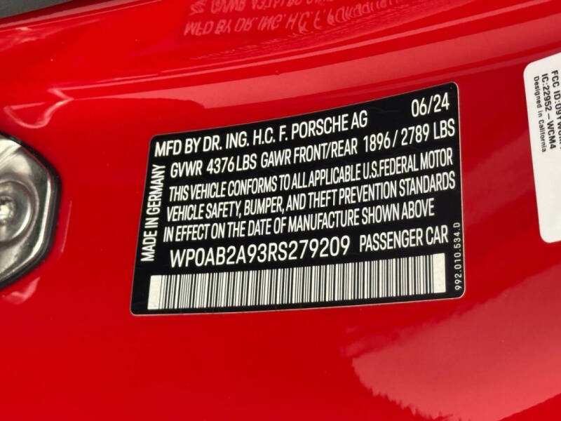 2024 Porsche 911 Carrera S