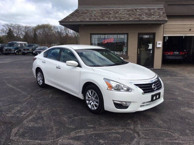 2015 Nissan Altima for sale at Legit Auto Sales in Kenosha WI