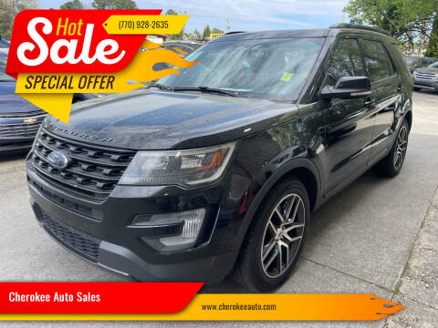 2017 Ford Explorer for sale at Cherokee Auto Sales in Acworth GA