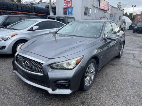 2015 Infiniti Q50 for sale at Fulton Used Cars in Hempstead NY