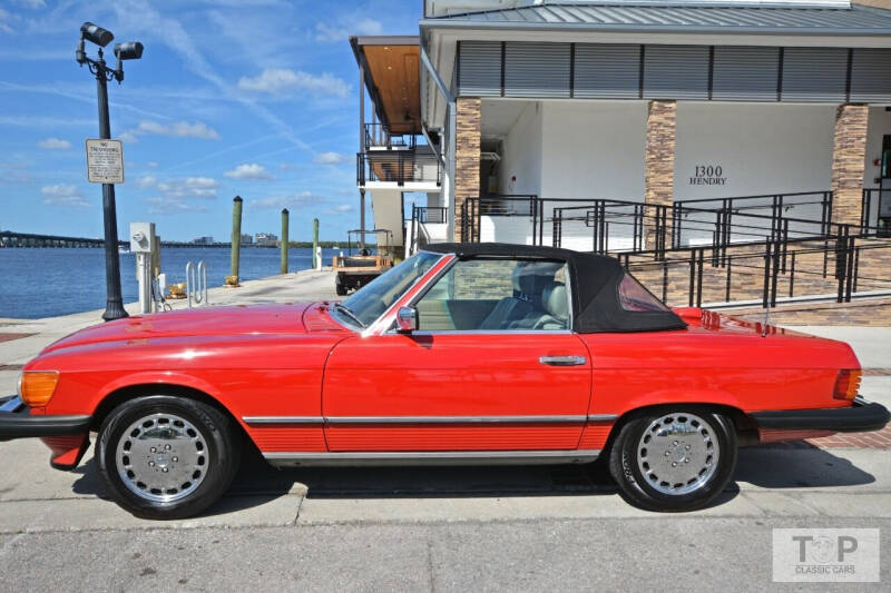 1986 Mercedes-Benz 560-Class for sale at Top Classic Cars LLC in Fort Myers FL