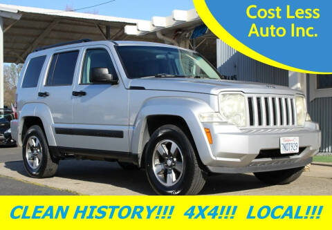 2008 Jeep Liberty for sale at Cost Less Auto Inc. in Rocklin CA