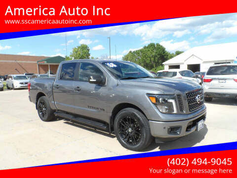 2018 Nissan Titan for sale at America Auto Inc in South Sioux City NE